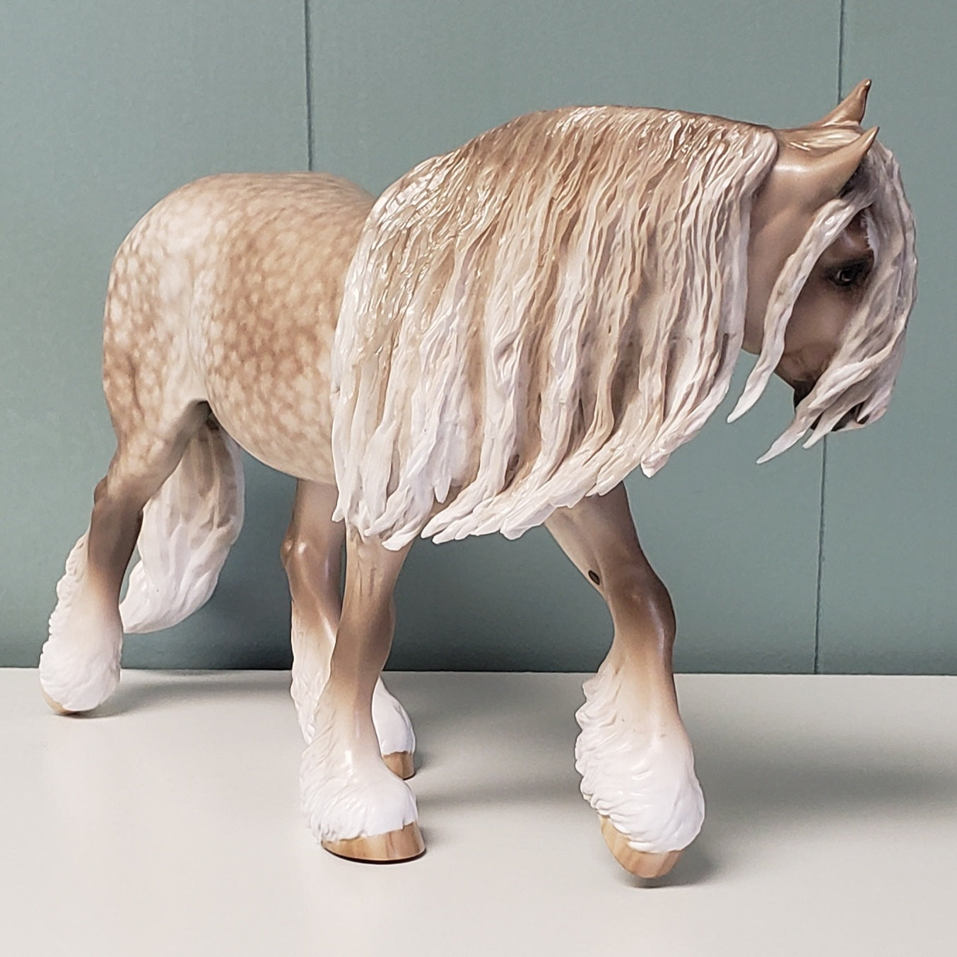 Heavenly Affection OOAK Silver Dapple Custom Irish Cob By Sheryl Leisure Best Offers 4/30/24