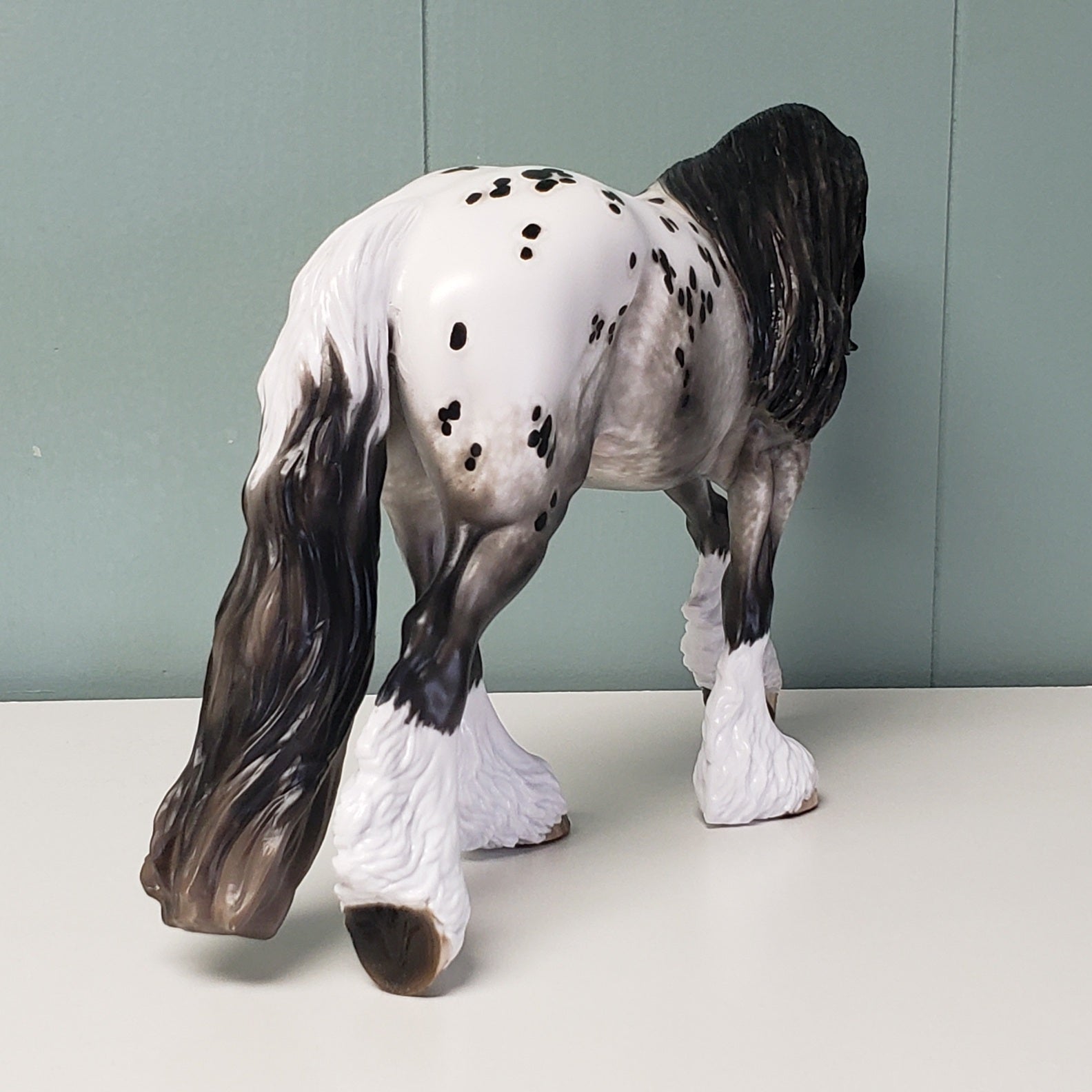 Pure Love OOAK Black Appaloosa Custom Irish Cob By Sheryl Leisure Best Offers 4/30/24