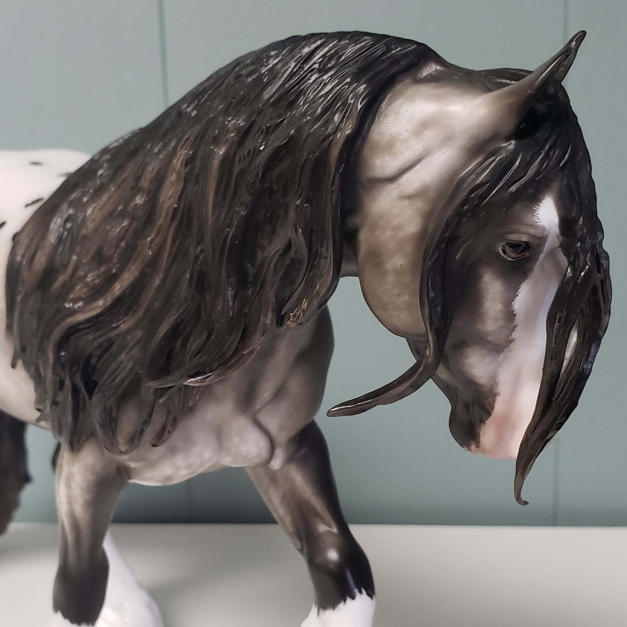 Pure Love OOAK Black Appaloosa Custom Irish Cob By Sheryl Leisure Best Offers 4/30/24