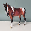 May I? OOAK Dappled Bay Tobiano Custom Arab Mare Pebble By Ellen Robbins Best Offers 4/30/24