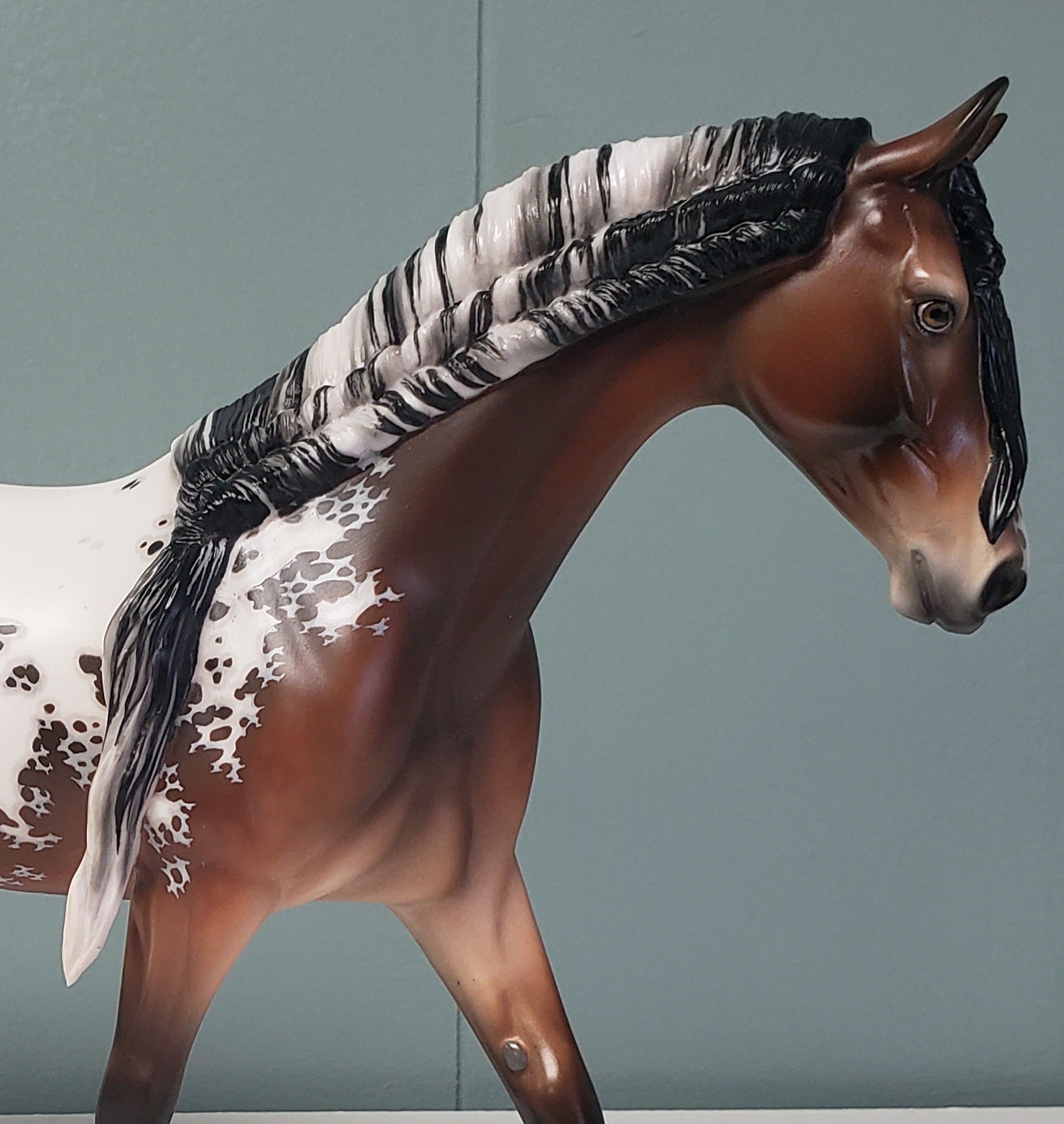 Lindemuth OOAK Bay Appaloosa Custom Pony By Jess Hamill Best Offers 4/30/24