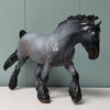 Blank Slate OOAK Reverse Dappled Blue Roan Custom Irish Cob By Jess Hamill - SS524 May End of Month Sale