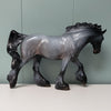 Blank Slate OOAK Reverse Dappled Blue Roan Custom Irish Cob By Jess Hamill - SS524 May End of Month Sale