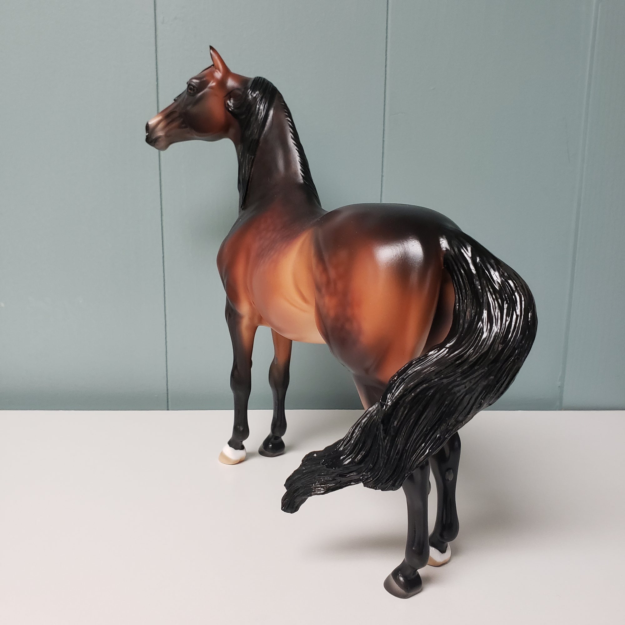 Now or Never OOAK Dappled Bay Custom Morgan By Ashley Palmer - SHCF24