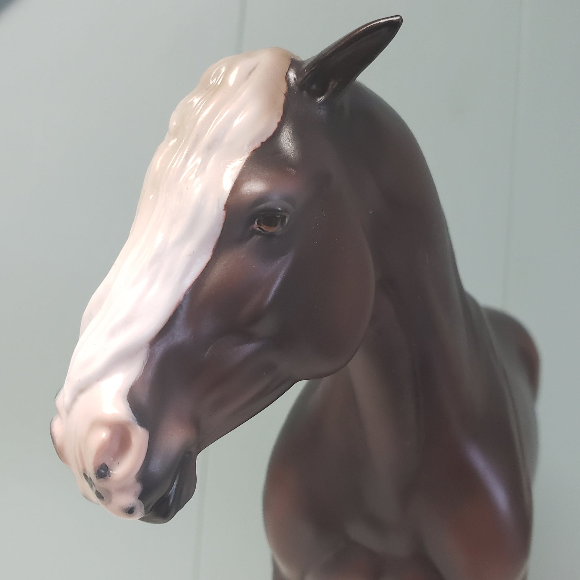 Edelweiss SAMPLE Dappled Dark Chestnut Custom Heavy Draft By Ashley Palmer - SAMPLE SS1024