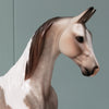 Secret of Success OOAK Dappled Grey Tobiano with Etching Pebble Saddlebred By Julie Keim - SHCF24