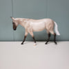 Cream Puff OOAK SIlver Grulla Pebble Mule By Ashley Palmer - SS524 May End of Month Sale