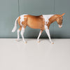 Dawn Of A New Day OOAK Palomino Tobiano Pebble Mule By Dawn Quick - SHCF24