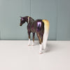 Golden Chaos OOAK Colorshift with Gold Highlights Deco Pebble Arabian By Ellen Robbins - SHCF24