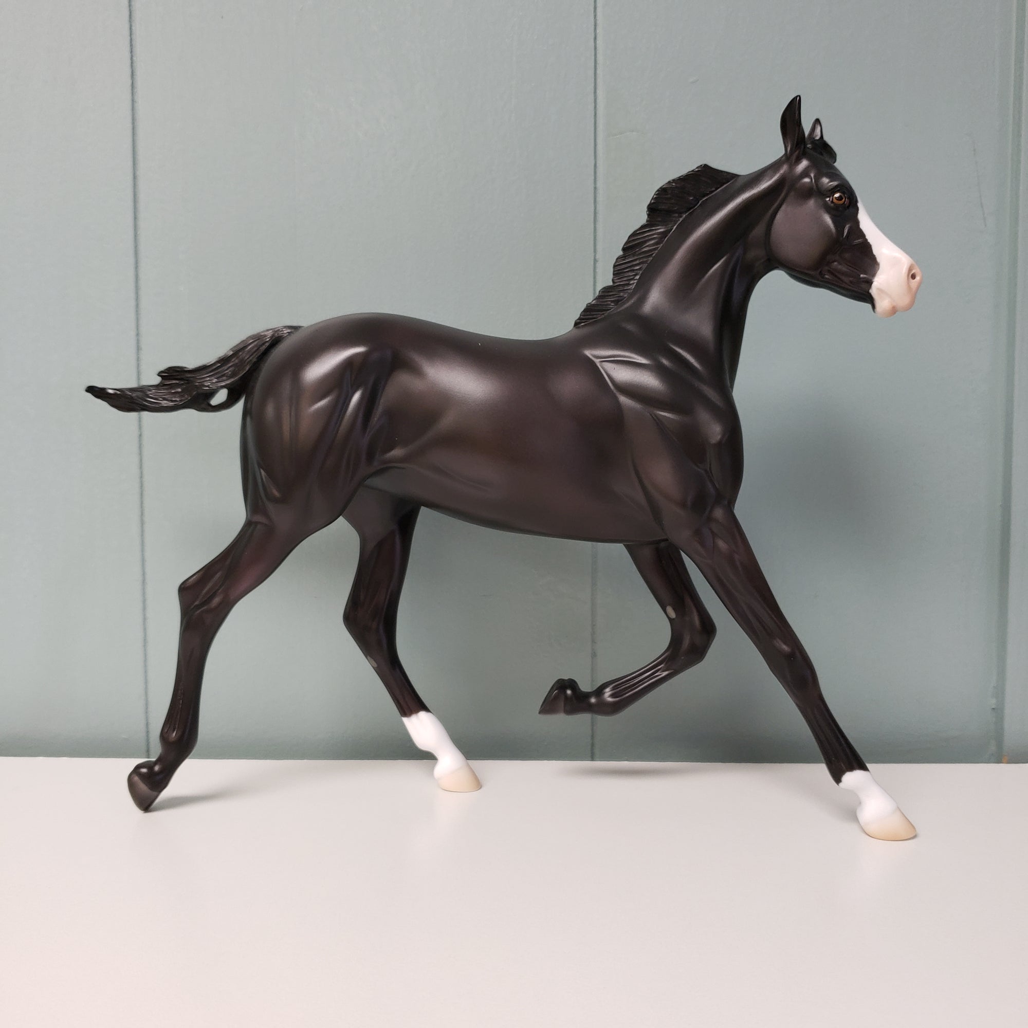 Yara OOAK Purple Black Customized Yearling By Ashley Palmer - SHCF24