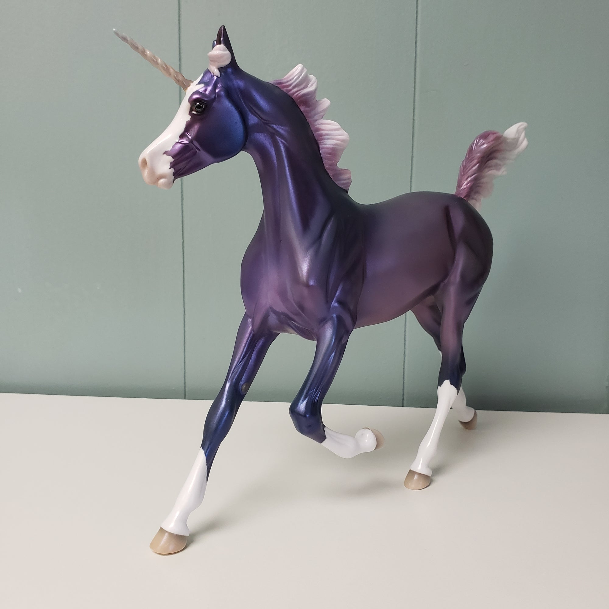 But A Dream OOAK Deco Colorshift Arabian Yearling Unicorn By Ellen Robbins - SHCF24