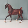 Priorities OOAK Dappled Liver Chestnut Custom Arab Mare By Julie Keim - SHCF24