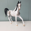 Originality OOAK Dappled Grey Tobiano Arab Mare By Dawn Quick - SHCF24