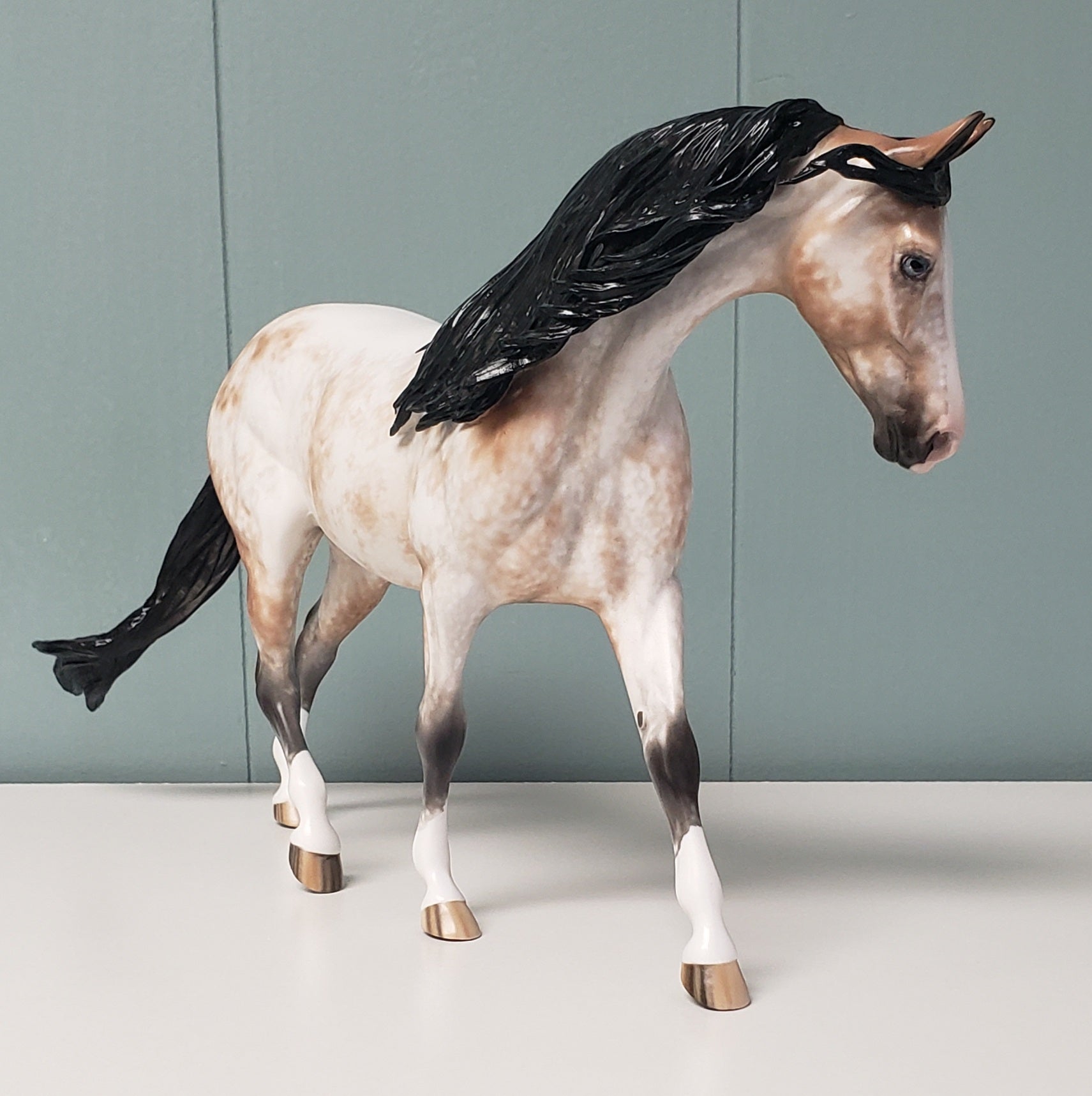 Dreams Come True OOAK Bay Appaloosa Custom Pony by Sheryl Leisure - Best Offer 5/7/24