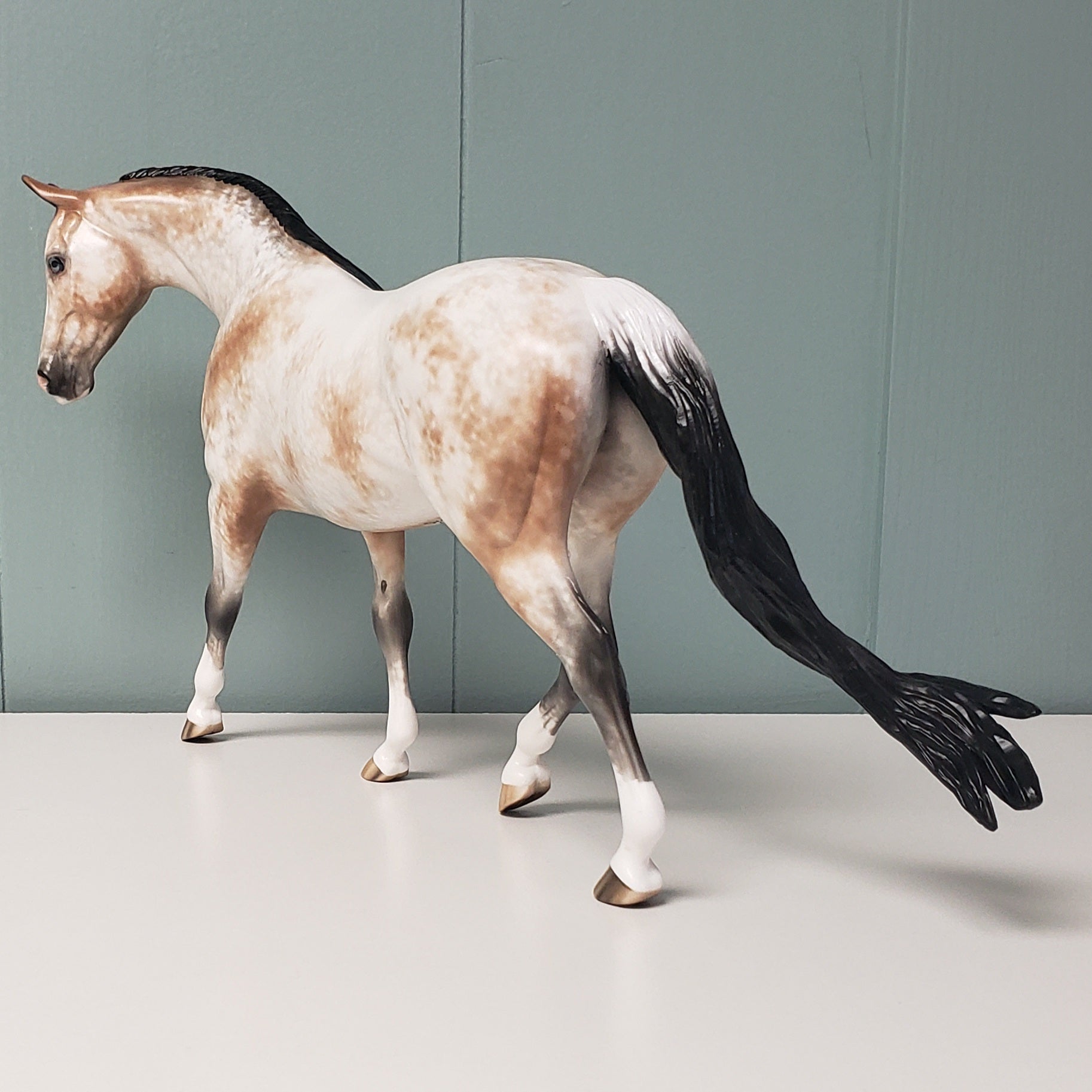 Dreams Come True OOAK Bay Appaloosa Custom Pony by Sheryl Leisure - Best Offer 5/7/24