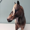 Trinidad OOAK Dappled Liver Chestnut  Walking ISH By Caroline Boydston - Best Offer 5/14/24