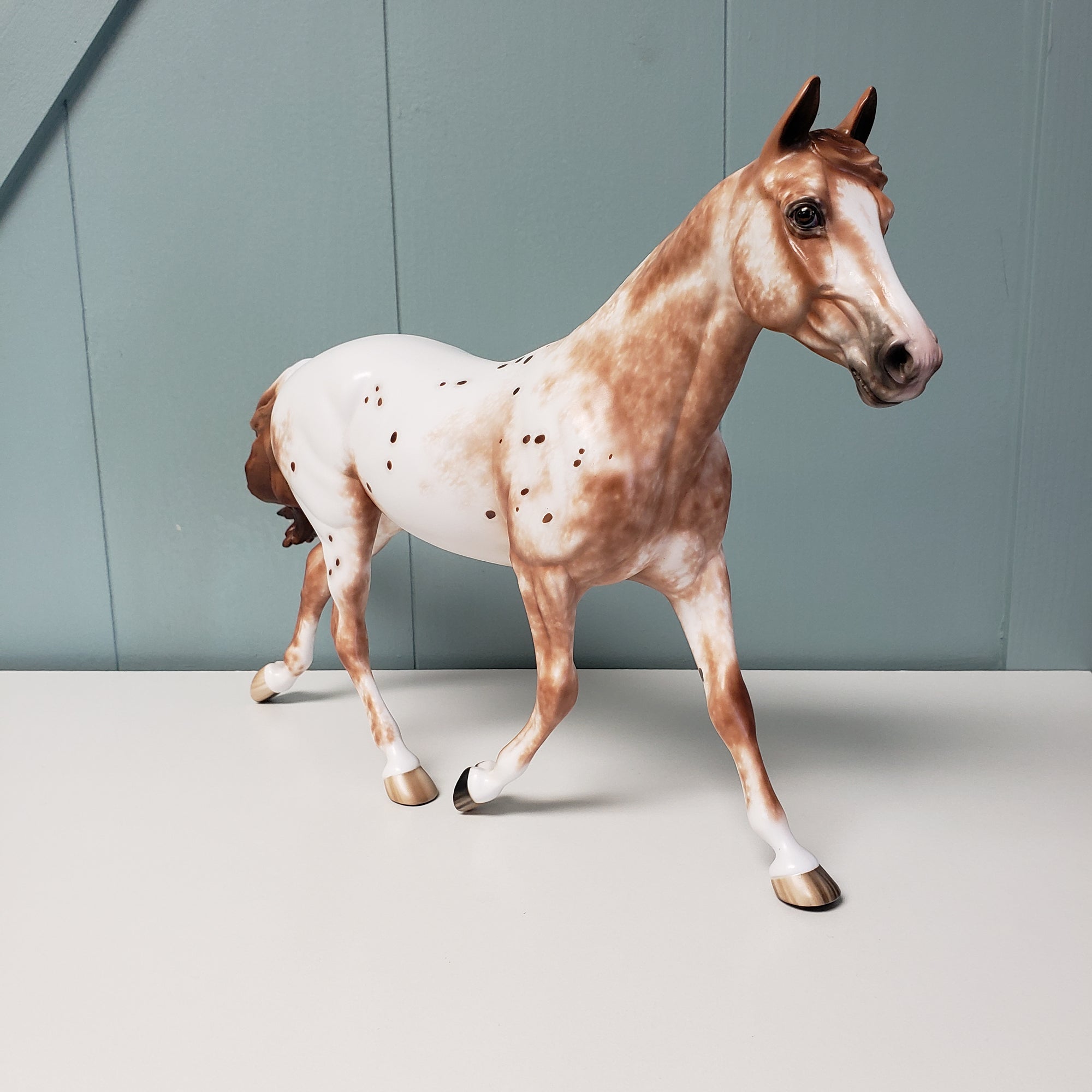 Kiss Me Once Again OOAK Chestnut Appaloosa Custom Palouse By Sheryl Leisure Best Offers 5/14/24