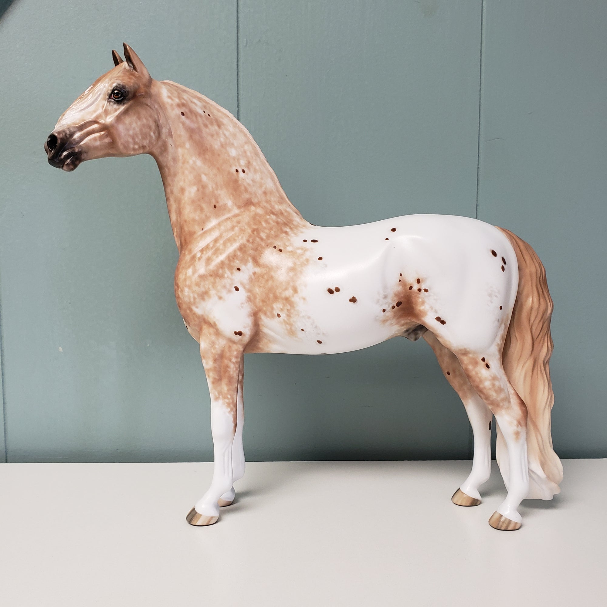 Miss Me Yet OOAK Chestnut Appaloosa Custom Morgan By Sheryl Leisure Best Offers 6/18/24