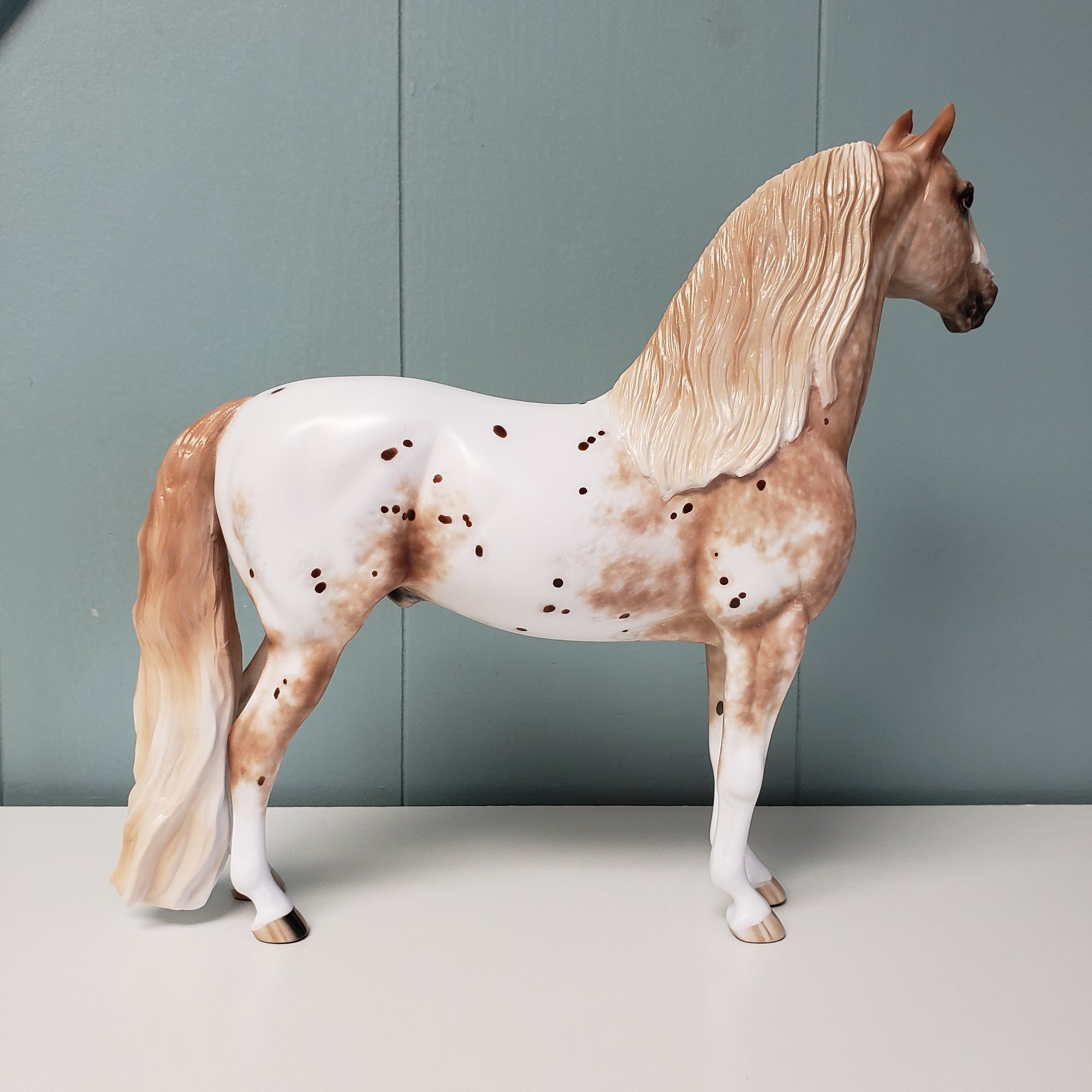 Miss Me Yet OOAK Chestnut Appaloosa Custom Morgan By Sheryl Leisure Best Offers 6/18/24