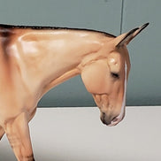 Muse LE-65 Run - Equilocity 2024 Art of the Horse Friday Night Dinner Model ~ Available to Attendees Only - Dappled Bay Dun Pebble Mule By Ellen Robbins EQ24