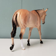 Muse LE-65 Run - Equilocity 2024 Art of the Horse Friday Night Dinner Model ~ Available to Attendees Only - Dappled Bay Dun Pebble Mule By Ellen Robbins EQ24