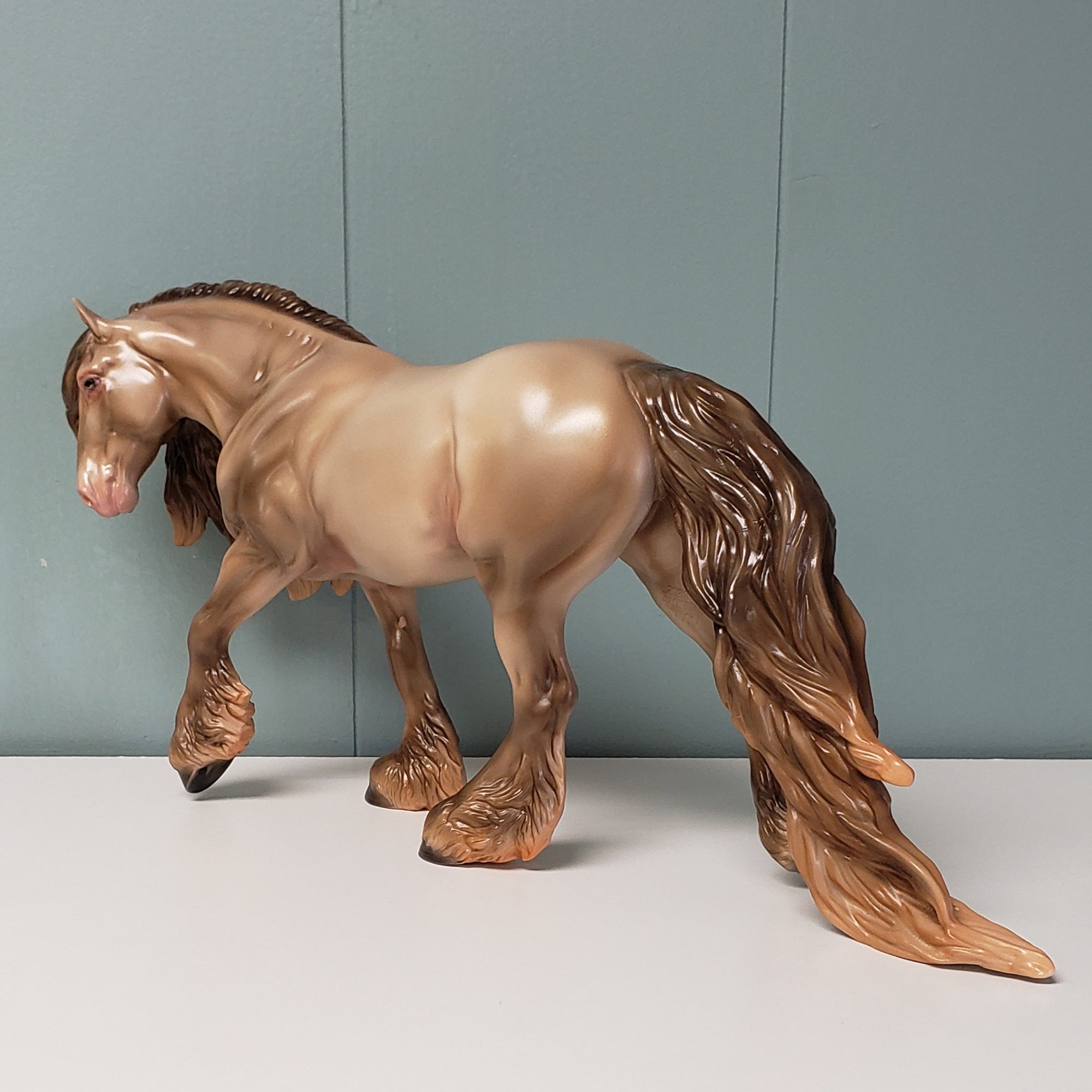 Lion LE-20 Double Pear Black Irish Cob By Ashley Palmer Fairy Tale Series - Pre Order - FTL24