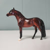 Mini Dantes LE-5 Dapple Blood Bay Andalusian Chip By Ellen Robbins - Count of Monte Cristo Classic Lit Series Chips CL24