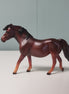 Jacopo LE-2 Dappled Dark Chestnut Pony Chip By Ellen Robbins - Count of Monte Cristo Classic Lit Series Chips CL24