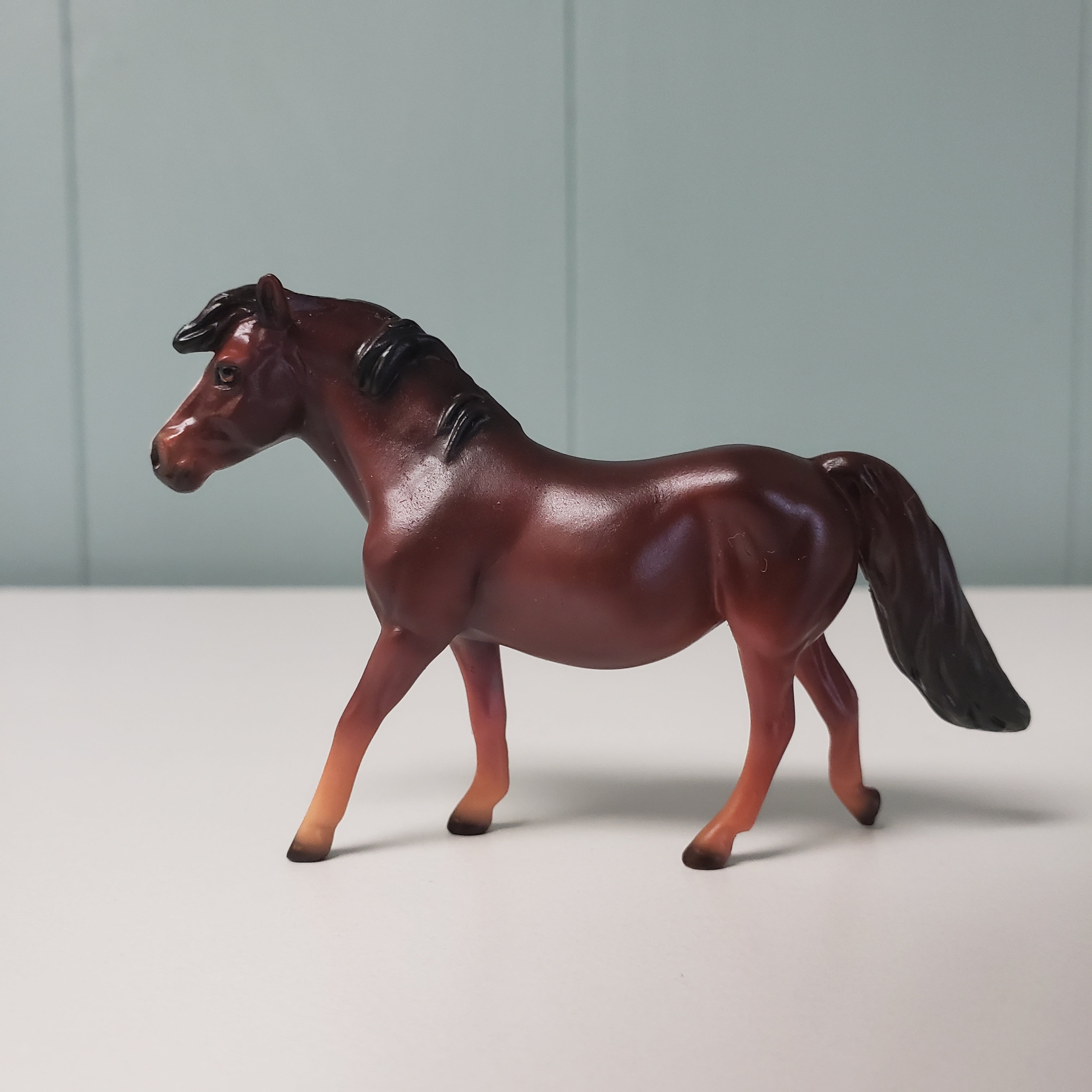 Jacopo LE-2 Dappled Dark Chestnut Pony Chip By Ellen Robbins - Count of Monte Cristo Classic Lit Series Chips CL24