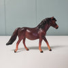 Jacopo LE-2 Dappled Dark Chestnut Pony Chip By Ellen Robbins - Count of Monte Cristo Classic Lit Series Chips CL24