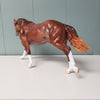 Firebrand OOAK Chestnut Solid Appaloosa Remington By Ellen Robbins - SHCF24