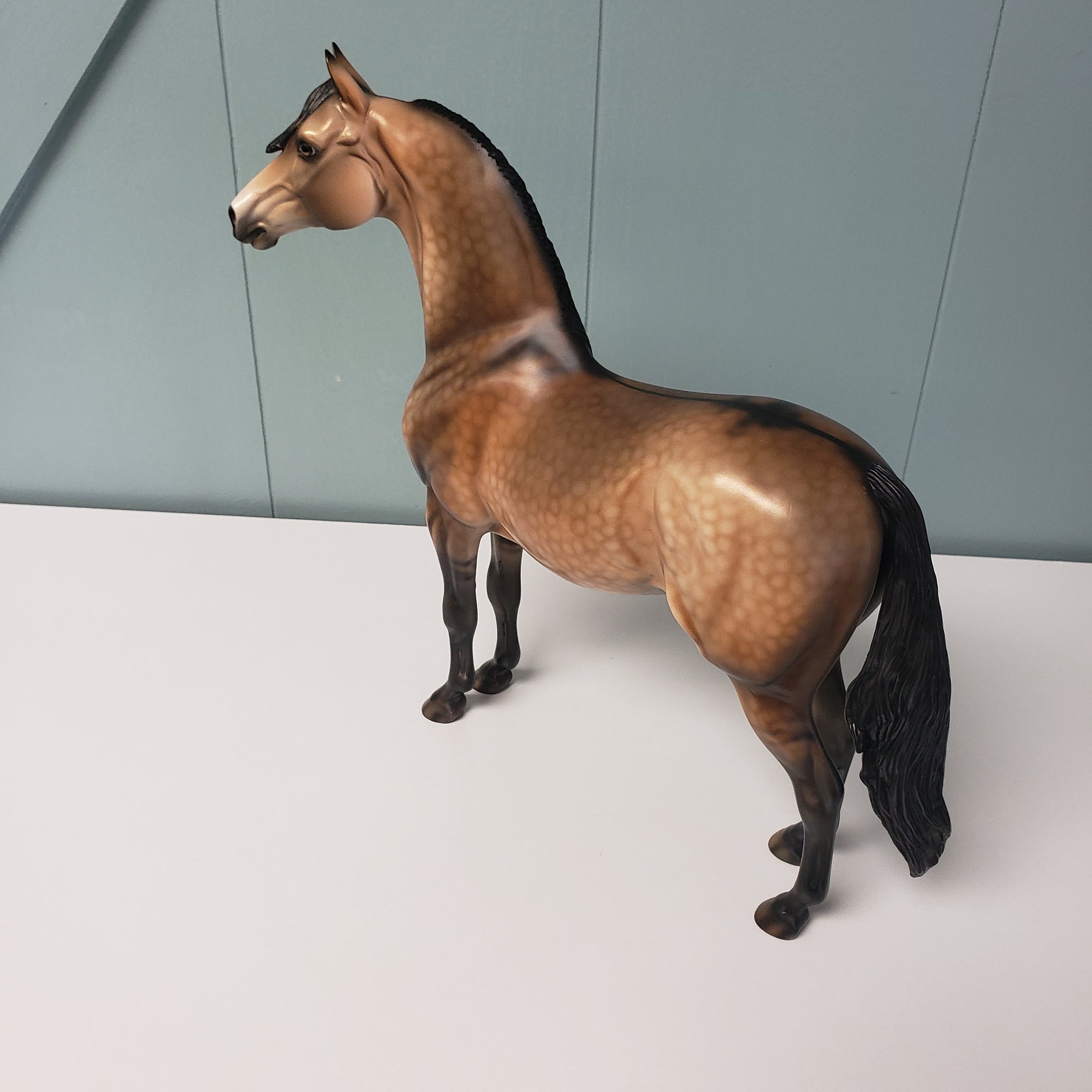 Hay Fever OOAK Dappled Bay Dun Morgan By Dawn Quick - SHCF24