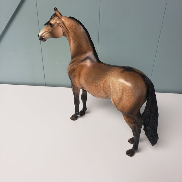 Hay Fever OOAK Dappled Bay Dun Morgan By Dawn Quick - SHCF24 - Stone Horses