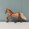 Renfe OOAK Dappled Flax Chestnut Friesian Chip  By Julie Keim- SHCF24