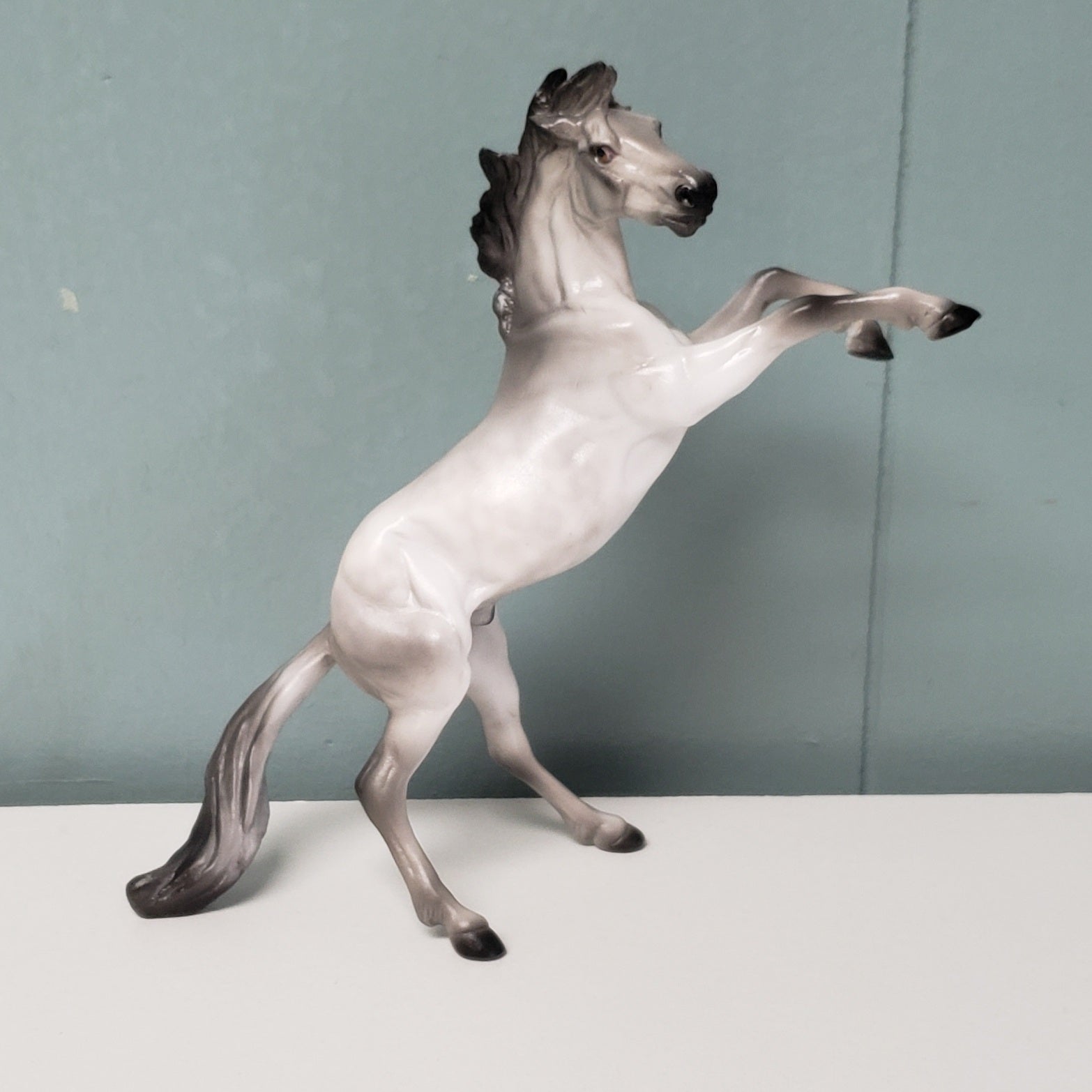 Stormy Days OOAK Dappled Gray Rearing Chip  By Julie Keim- SHCF24