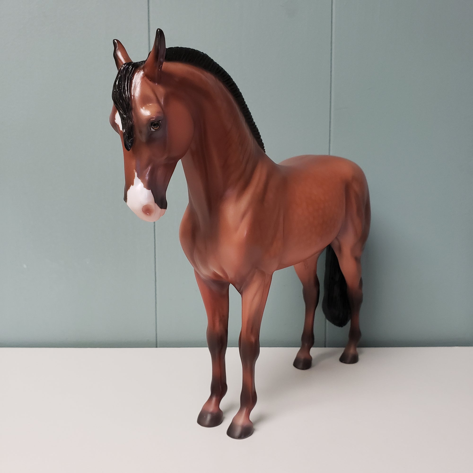Tangerine OOAK Dappled Wild Bay Andalusian MARE By Jess Hamill - SHCF24