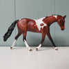 Joyful Journey OOAK Dappled Bay Tobiano Warmblood Pebble By Dawn Quick - SHCF24