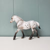 Darling Destiny OOAK Gray Leopard Appaloosa Draft Pebble By Dawn Quick - SHCF24