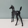 Empathy OOAK Dappled Black Arabian Foal By Jess Hamill - SHCF24