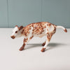 Tournedos OOAK Red and White Spotted Cow Chip By Andrea Thomason - National Hamburger Day - HBD24