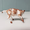 Tournedos OOAK Red and White Spotted Cow Chip By Andrea Thomason - National Hamburger Day - HBD24