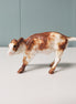 Bones OOAK Red & White Cow Chip By Andrea Thomason - National Hamburger Day - HBD24