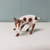 Rack OOAK  Brown &amp; White Cow Chip By Andrea Thomason - National Hamburger Day - HBD24