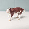 Sirloin OOAK  Red &amp; White Cow Chip By Andrea Thomason - National Hamburger Day - HBD24