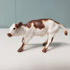 Grinder OOAK Red/Brown &amp; White  Cow Chip By Andrea Thomason - National Hamburger Day - HBD24