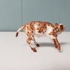 Santamaria OOAK Red &amp; White Spotted Cow Chip By Andrea Thomason - National Hamburger Day - HBD24