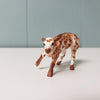 Santamaria OOAK Red &amp; White Spotted Cow Chip By Andrea Thomason - National Hamburger Day - HBD24