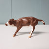 Brisket OOAK Red/Brown &amp; White  Cow Chip By Andrea Thomason - National Hamburger Day - HBD24