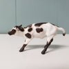 Loin OOAK Brown &amp; White Cow Chip By Andrea Thomason - National Hamburger Day - HBD24