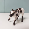 Loin OOAK Brown &amp; White Cow Chip By Andrea Thomason - National Hamburger Day - HBD24